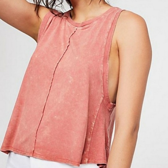 Free People washed out tank, XS - Picture 1 of 7
